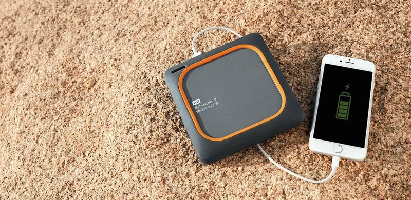 Datové uložiště Western Digital My Passport Wireless SSD 1TB