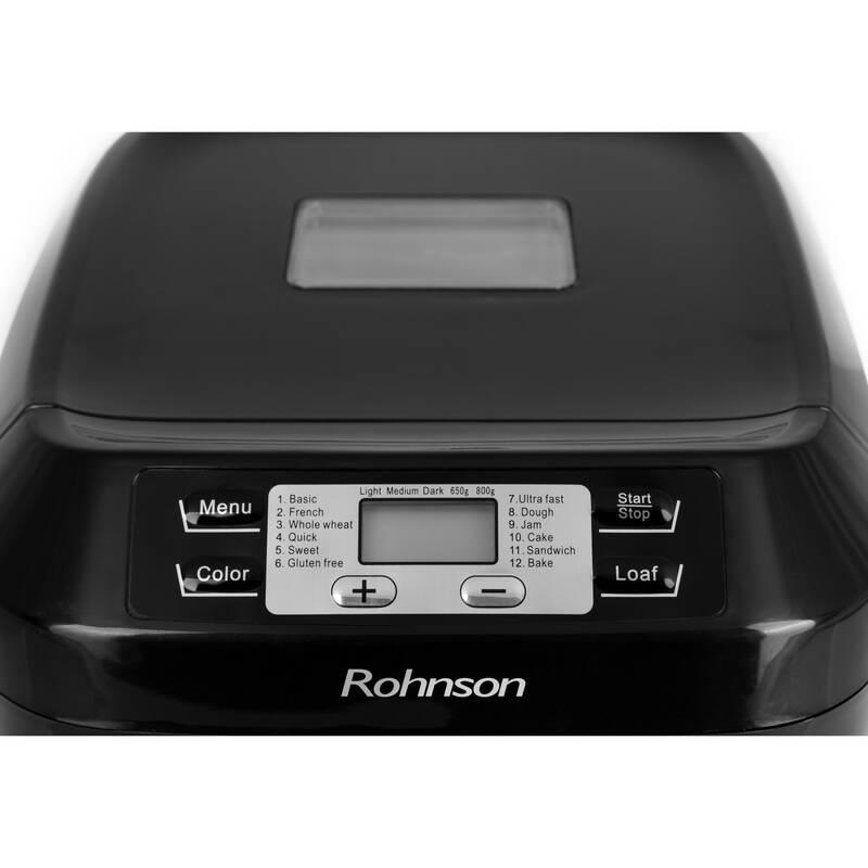 Domácí pekárna Rohnson R-2094 černá