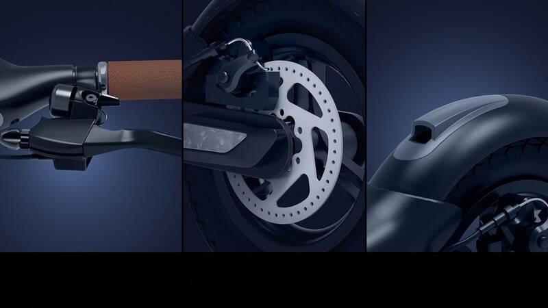 Elektrická koloběžka Cory Plus SA B černá