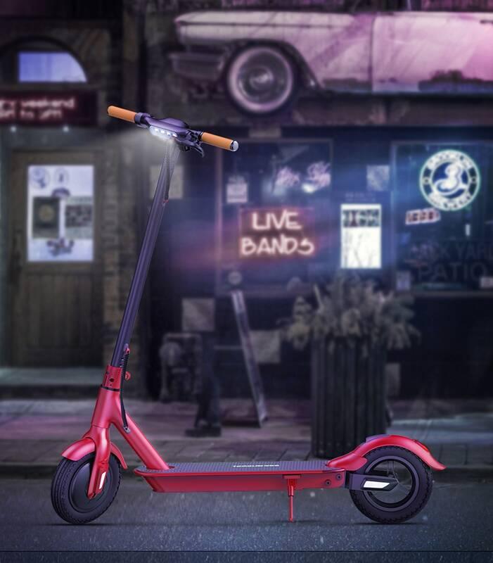 Elektrická koloběžka Cory Plus SA R červená