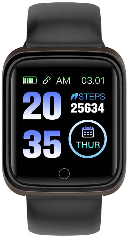 Fitness náramek CUBE 1 C36 černý