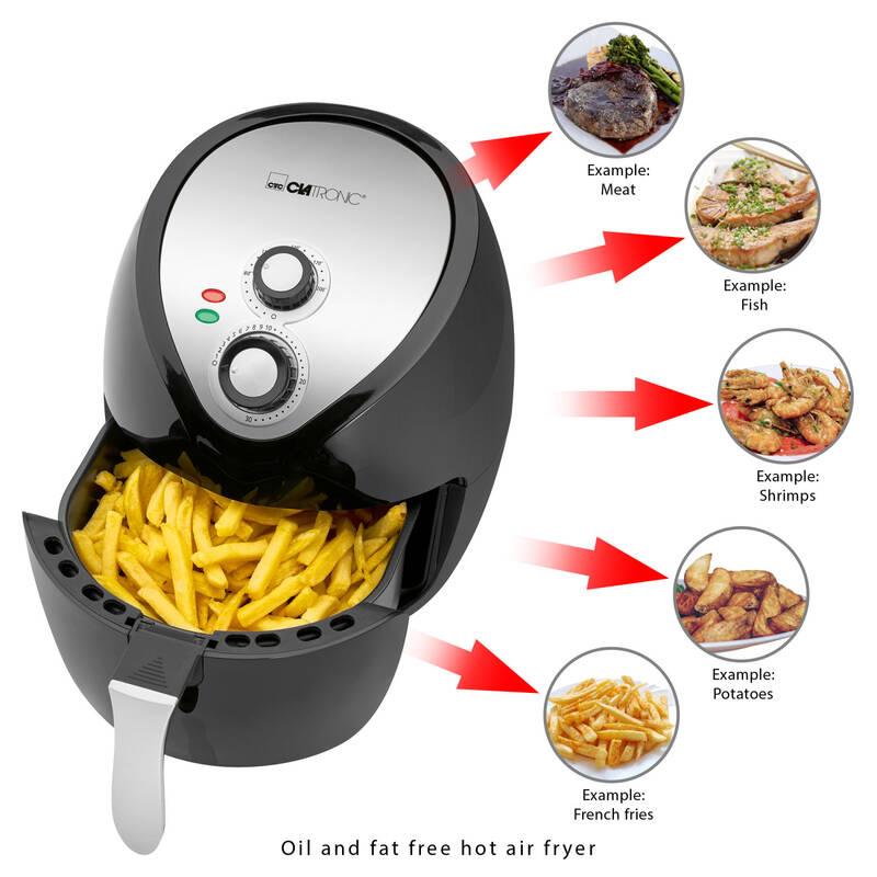 Fritéza Clatronic FR 3699 černá