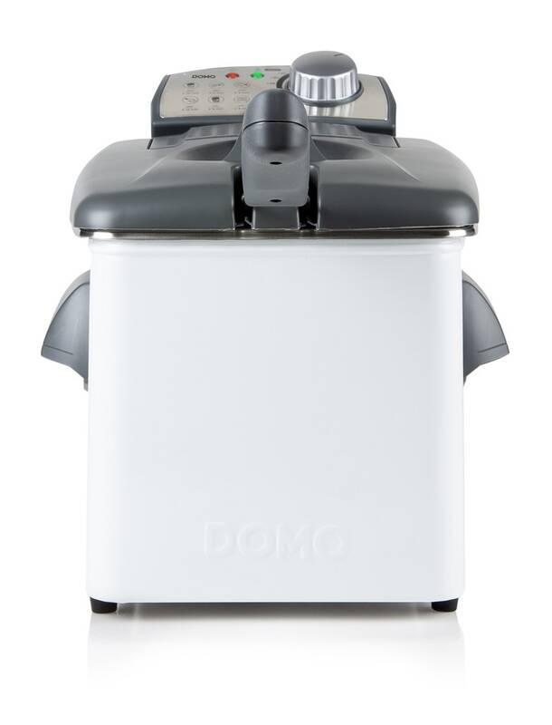 Fritéza Domo DO519FR bílá nerez