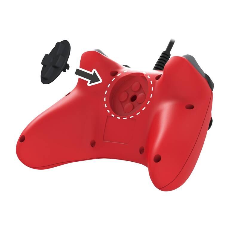 Gamepad HORI Wired Controller HORIPAD pro Nintendo Switch červený
