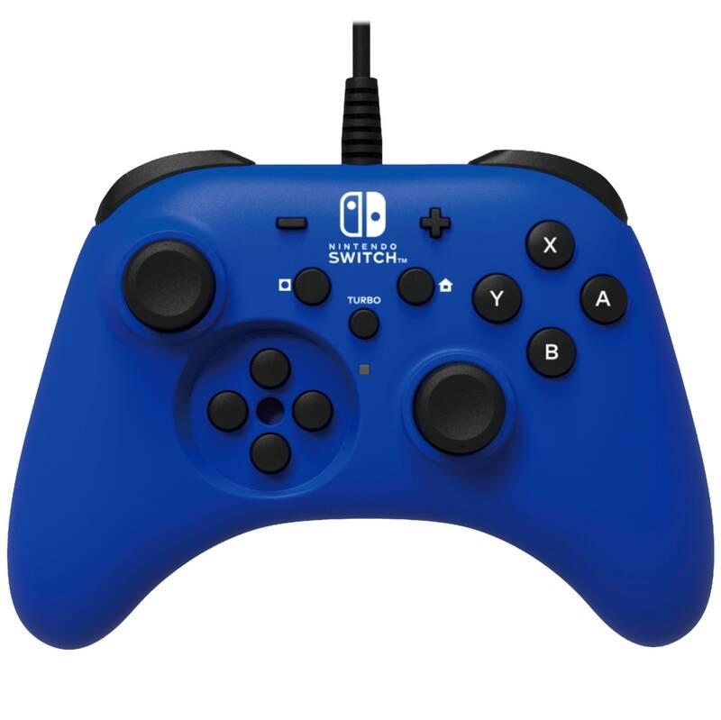 Gamepad HORI Wired Controller HORIPAD pro Nintendo Switch modrý