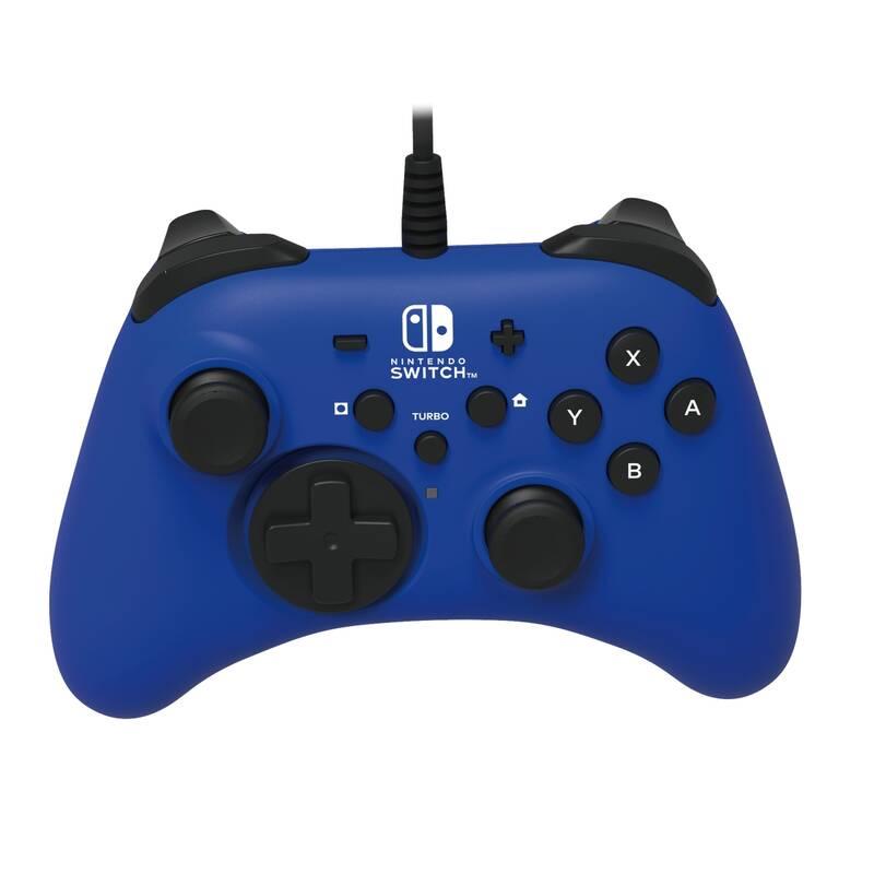 Gamepad HORI Wired Controller HORIPAD pro Nintendo Switch modrý