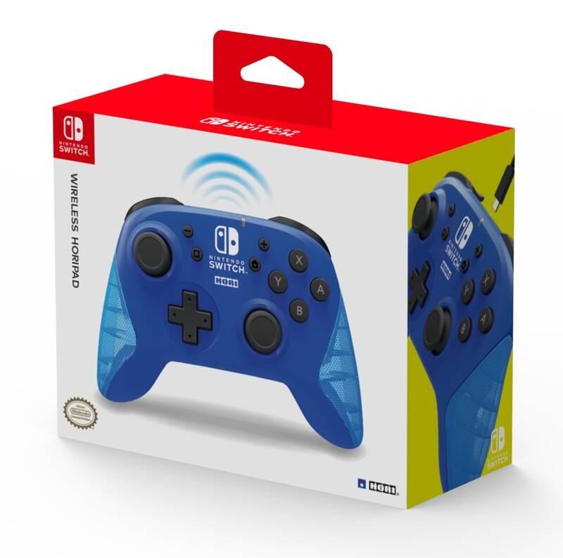 Gamepad HORI Wireless HORIPAD pro Nintendo Switch modrý
