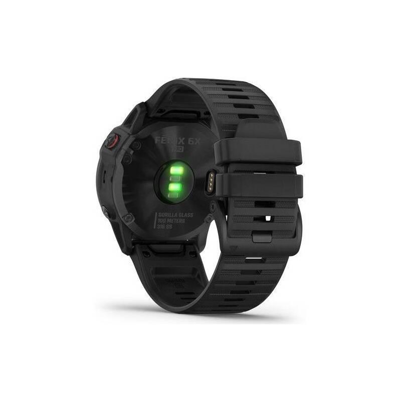 GPS hodinky Garmin fenix6X PRO Glass černé