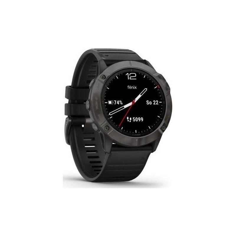GPS hodinky Garmin fenix6X PRO Sapphire černé šedé