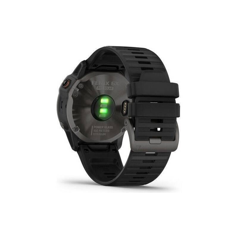 GPS hodinky Garmin fenix6X PRO Solar černé titanium