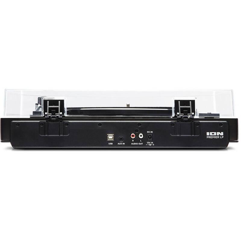 Gramofon ION Premier LP Black černý