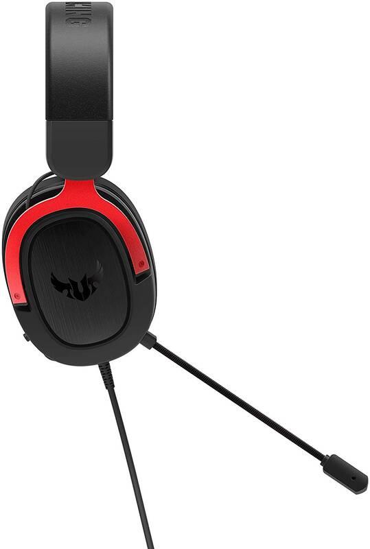 Headset Asus TUF Gaming H3 černý červený