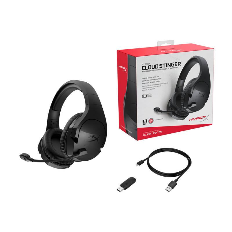 Headset HyperX Cloud Stinger Wireless černý