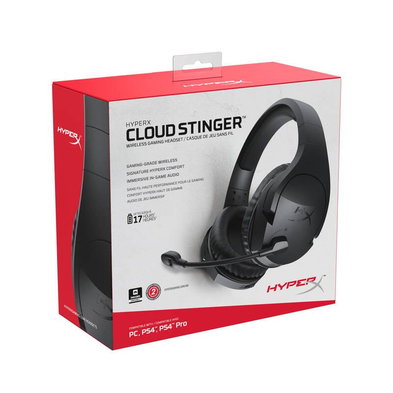 Headset HyperX Cloud Stinger Wireless černý