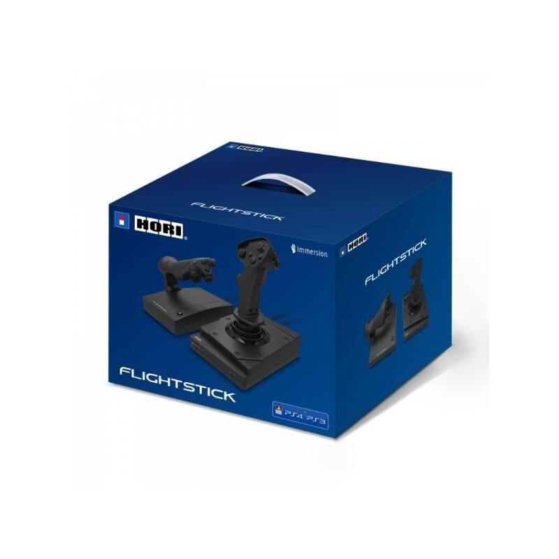 Joystick HORI Hotas Flight Stick pro PS4, PS3, PC černý