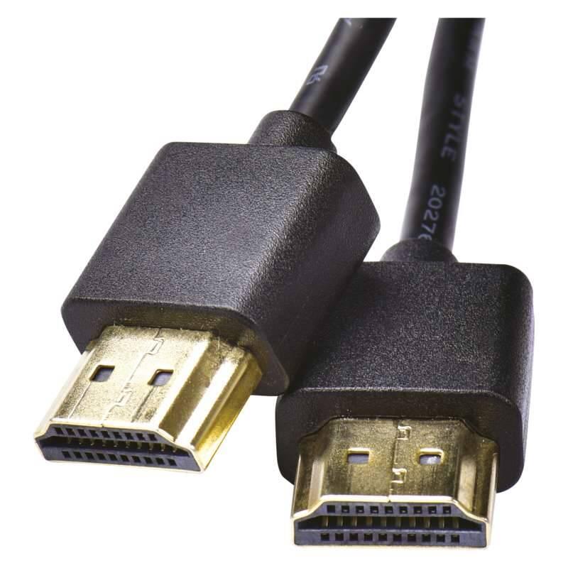 Kabel EMOS HDMI HDMI, 1,5m černý