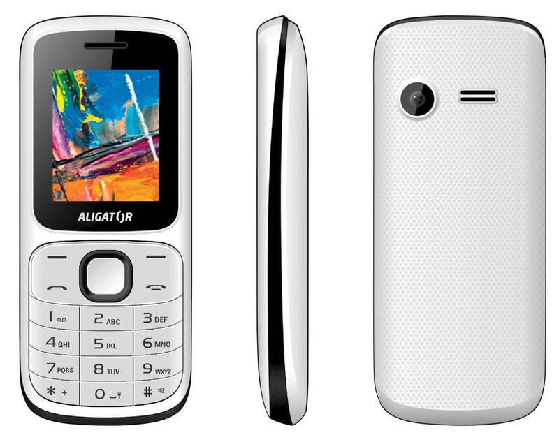 Mobilní telefon Aligator D210 Dual SIM černý