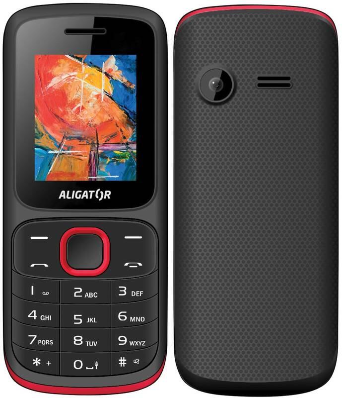 Mobilní telefon Aligator D210 Dual SIM červený, Mobilní, telefon, Aligator, D210, Dual, SIM, červený