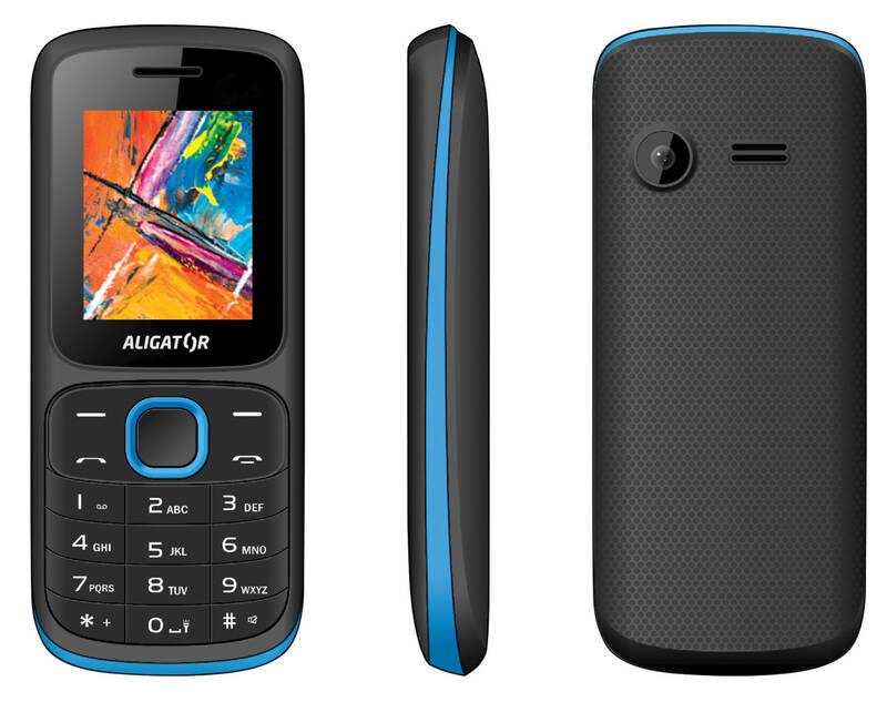 Mobilní telefon Aligator D210 Dual SIM modrý