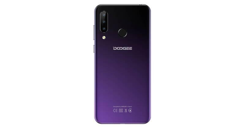 Mobilní telefon Doogee Y9 Plus fialový