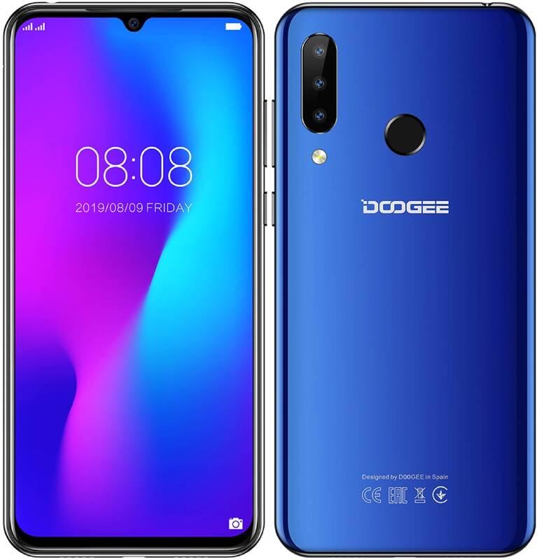 Mobilní telefon Doogee Y9 Plus modrý