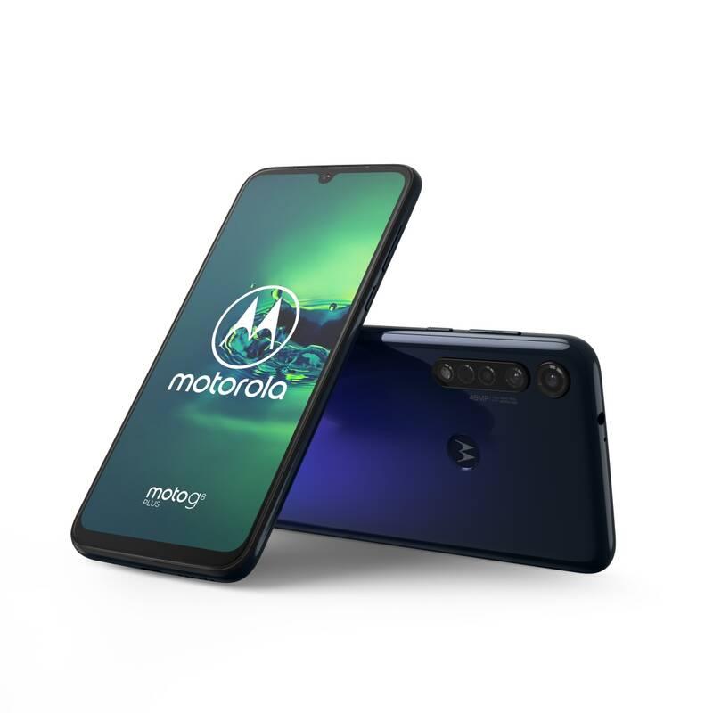 Mobilní telefon Motorola Moto G8 Plus modrý
