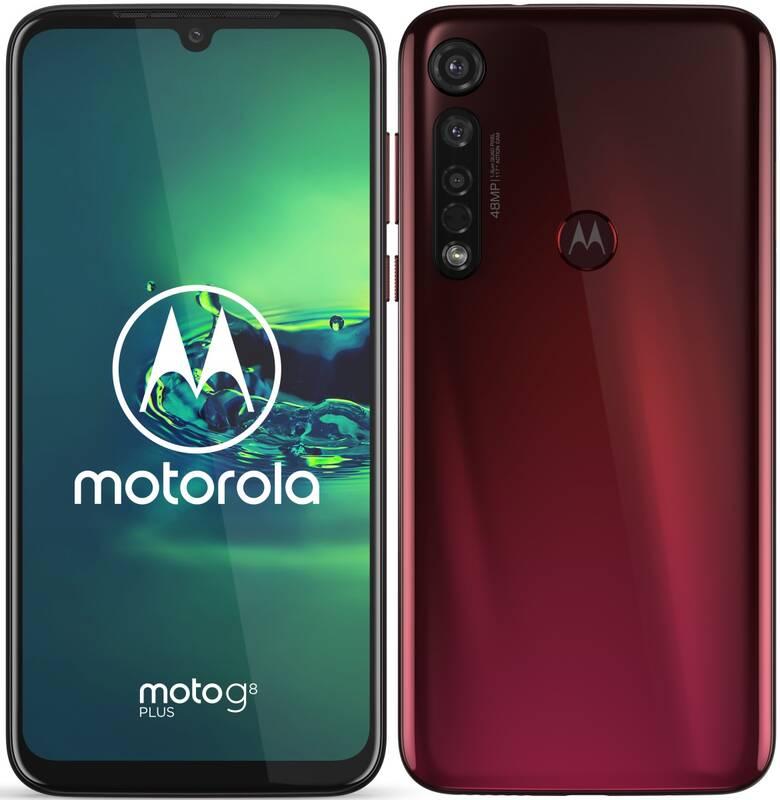 Mobilní telefon Motorola Moto G8 Plus růžový, Mobilní, telefon, Motorola, Moto, G8, Plus, růžový