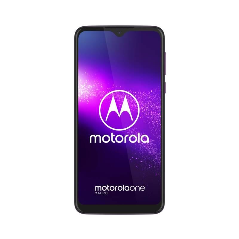 Mobilní telefon Motorola One Macro fialový, Mobilní, telefon, Motorola, One, Macro, fialový