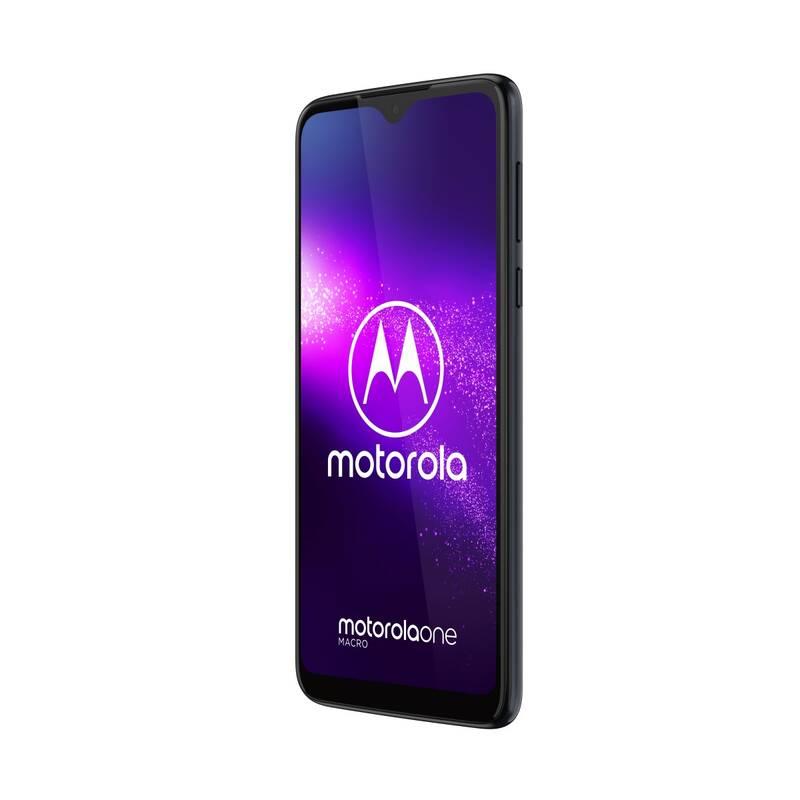 Mobilní telefon Motorola One Macro modrý