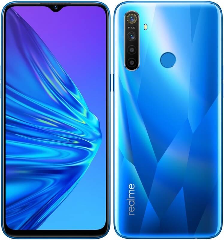Mobilní telefon Realme 5 Dual SIM modrý