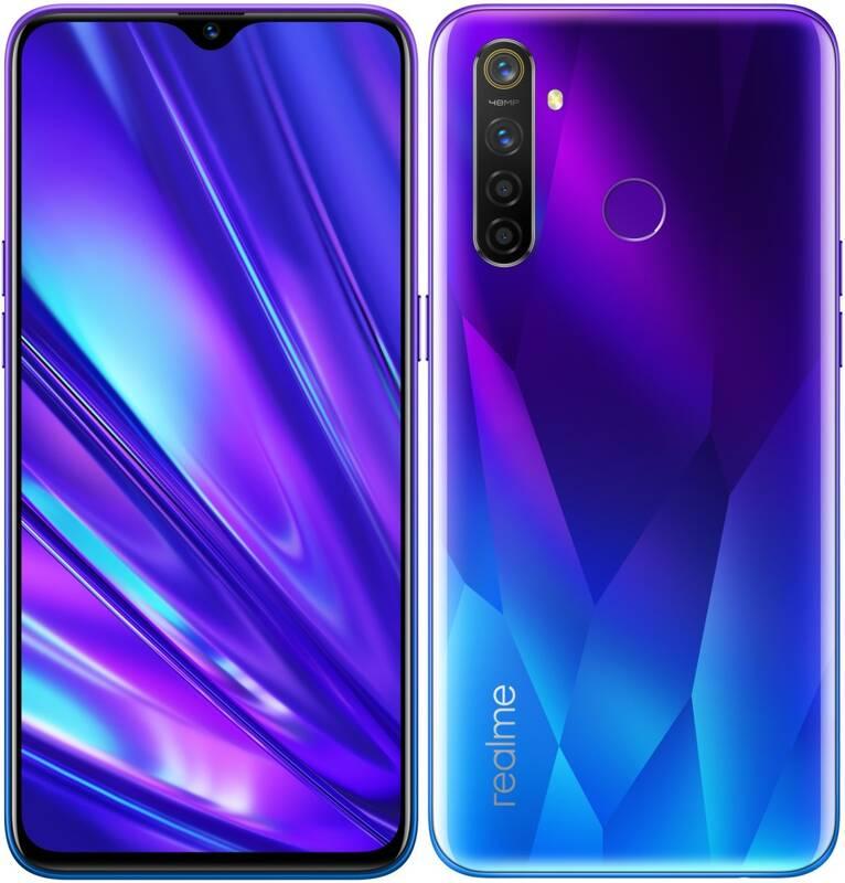 Mobilní telefon Realme 5 Pro 8GB 128GB Dual SIM modrý