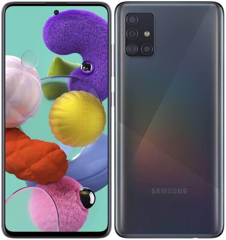 Mobilní telefon Samsung Galaxy A51 černý, Mobilní, telefon, Samsung, Galaxy, A51, černý