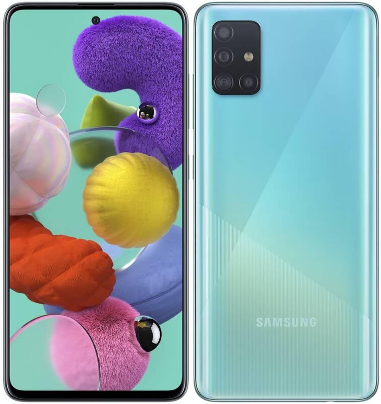 Mobilní telefon Samsung Galaxy A51 modrý