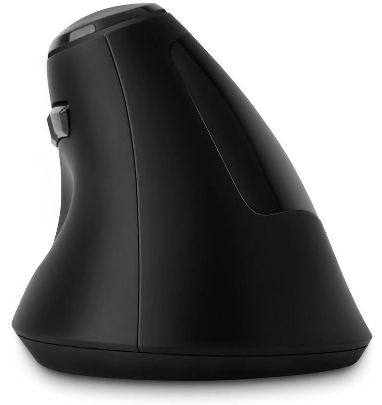 Myš Connect IT vertikální, ergonomická černá