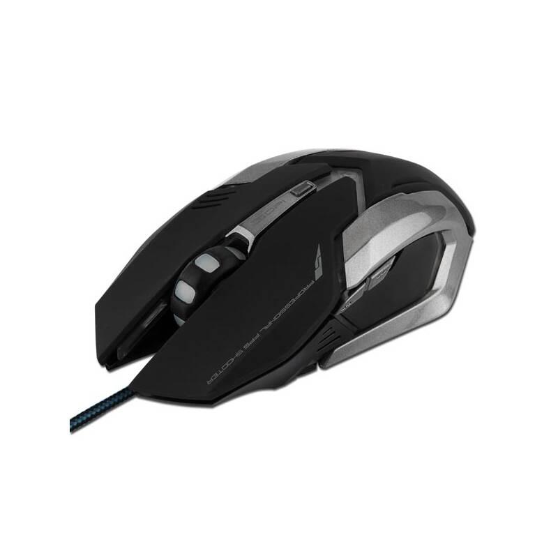 Myš E-Blue Auroza Gaming černá