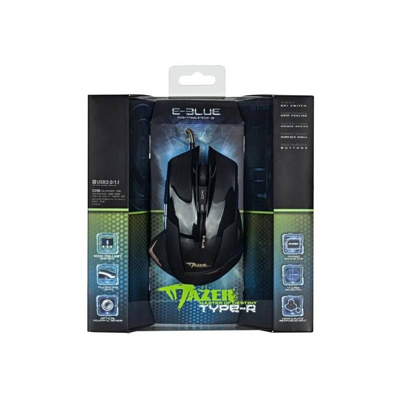 Myš E-Blue Mazer R černá