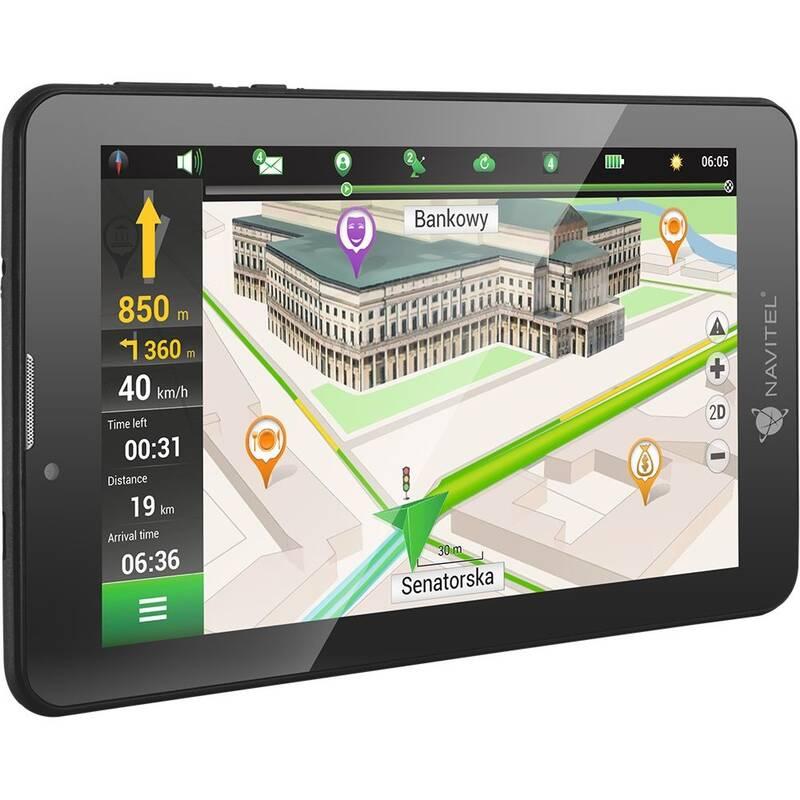 Navigační systém GPS Navitel T700 3G Pro, tablet černá