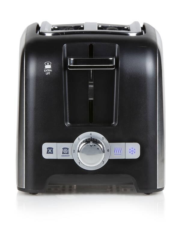 Opékač topinek Domo DO959T černý nerez