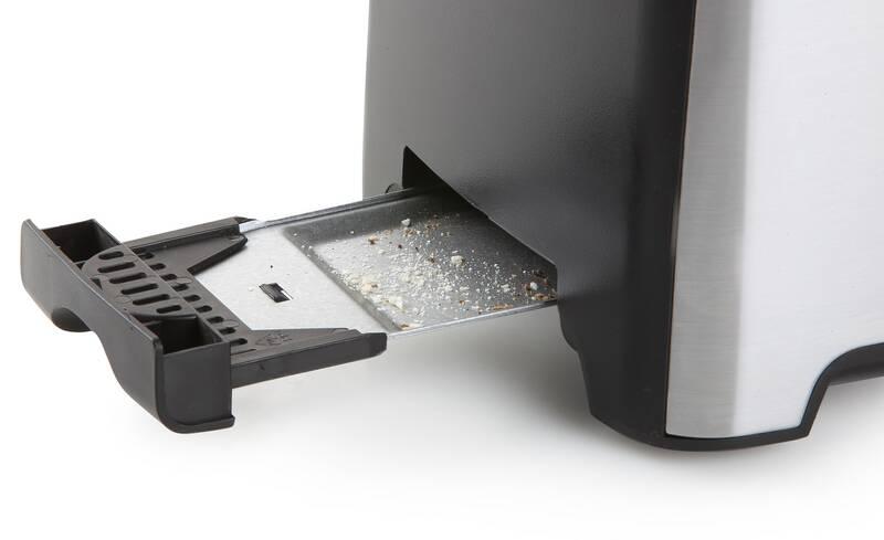 Opékač topinek Domo DO959T černý nerez