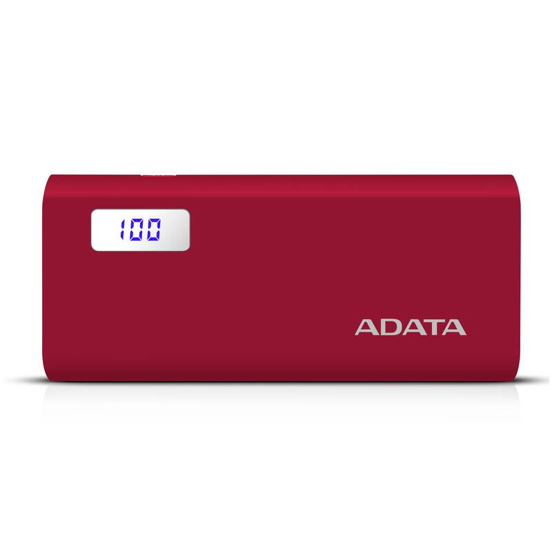 Powerbank ADATA P12500D 12500mAh červená