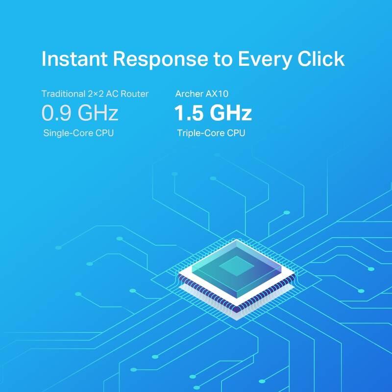 Router TP-Link Archer AX10 černý