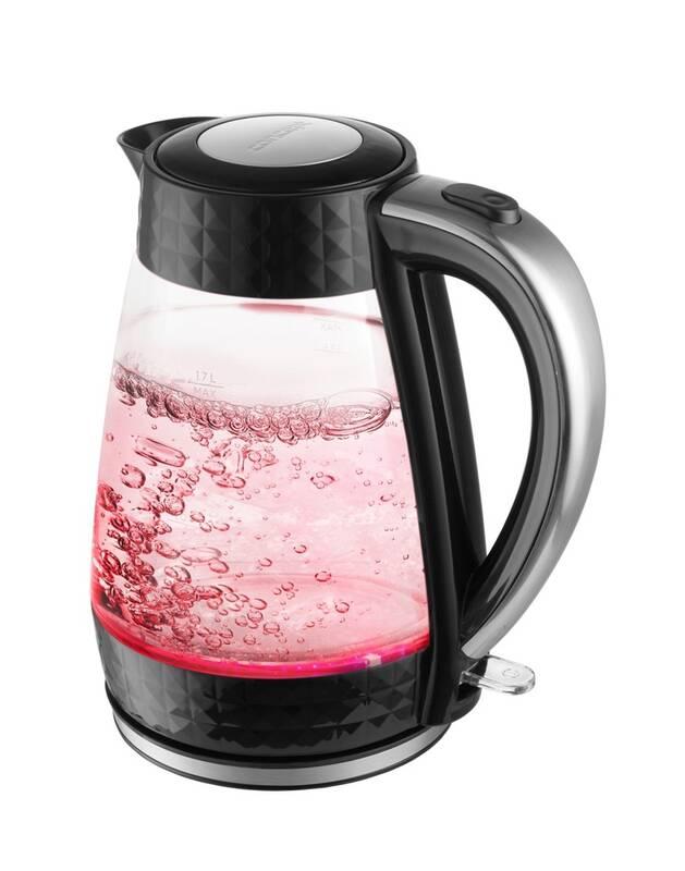 Rychlovarná konvice Concept RK4091 černá sklo