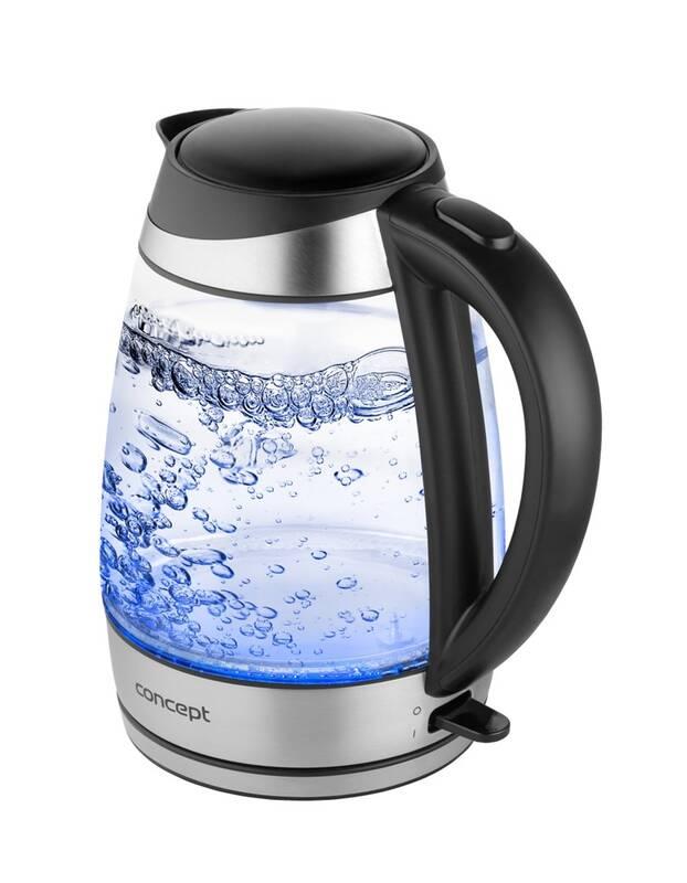 Rychlovarná konvice Concept RK4110 černá sklo