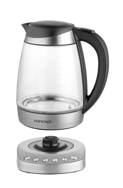 Rychlovarná konvice Concept RK4130 černá sklo