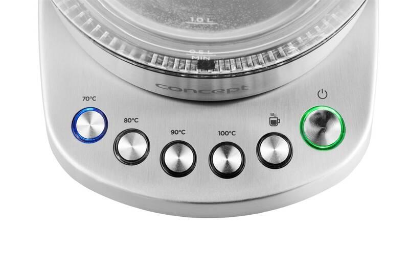 Rychlovarná konvice Concept RK4130 černá sklo