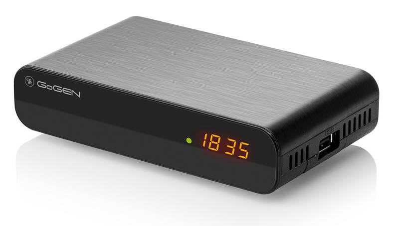 Set-top box GoGEN DVB 133 T2 SENIOR černý