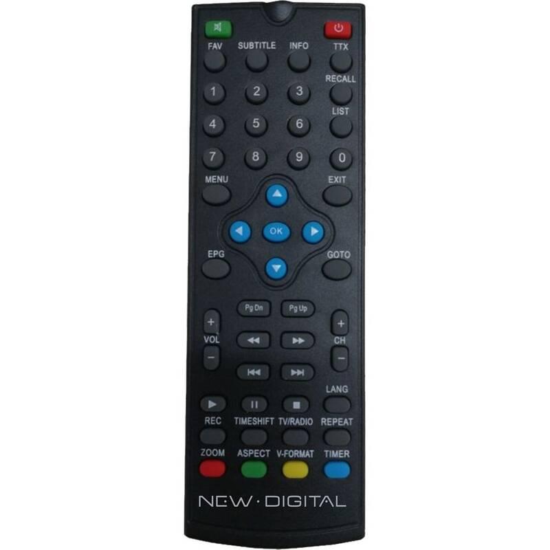 Set-top box NEW DIGITAL T2 265 HD černý