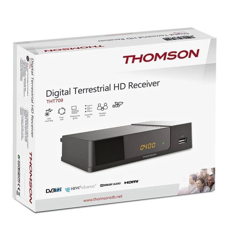 Set-top box Thomson THT709 černý