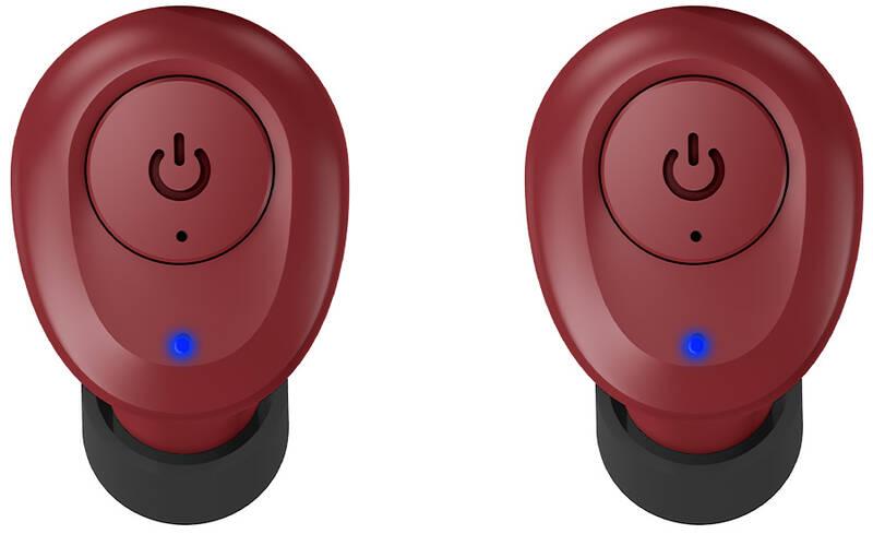 Sluchátka Connect IT HYPER-BASS Ed. II červená