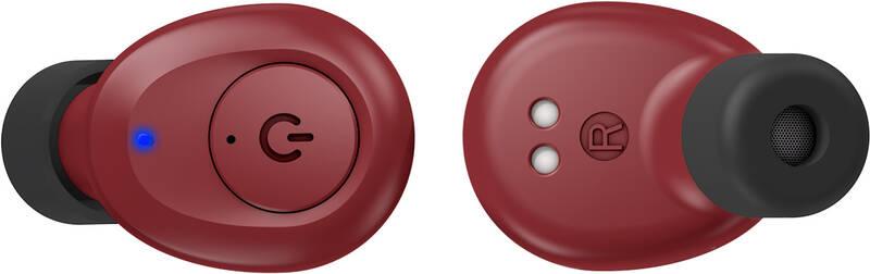 Sluchátka Connect IT HYPER-BASS Ed. II červená